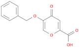 4H-Pyran-2-carboxylic acid, 4-oxo-5-(phenylmethoxy)-