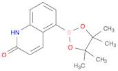 2(1H)-Quinolinone, 5-(4,4,5,5-tetramethyl-1,3,2-dioxaborolan-2-yl)-