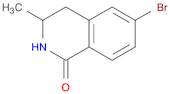 1(2H)-Isoquinolinone, 6-bromo-3,4-dihydro-3-methyl-