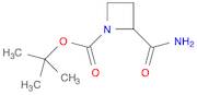 1-Azetidinecarboxylic acid, 2-(aminocarbonyl)-, 1,1-dimethylethyl ester