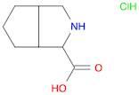 Cyclopenta[c]pyrrole-1-carboxylic acid, octahydro-, hydrochloride (1:1)