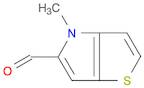 4H-Thieno[3,2-b]pyrrole-5-carboxaldehyde, 4-methyl-