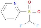 2-[(Difluoromethyl)sulfonyl]pyridine