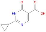 5-Pyrimidinecarboxylic acid, 2-cyclopropyl-1,6-dihydro-6-oxo-