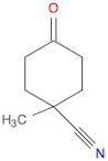 Cyclohexanecarbonitrile, 1-methyl-4-oxo-