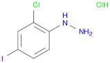 Hydrazine, (2-chloro-4-iodophenyl)-, hydrochloride (1:1)