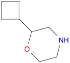 Morpholine, 2-cyclobutyl-