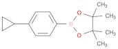 1,3,2-Dioxaborolane, 2-(4-cyclopropylphenyl)-4,4,5,5-tetramethyl-