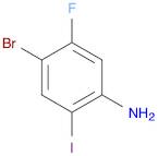 Benzenamine, 4-bromo-5-fluoro-2-iodo-