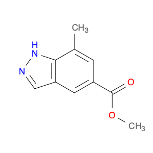 1H-Indazole-5-carboxylic acid, 7-methyl-, methyl ester