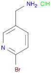 3-Pyridinemethanamine, 6-bromo-, hydrochloride (1:1)