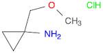 Cyclopropanamine, 1-(methoxymethyl)-, hydrochloride (1:1)