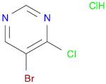 Pyrimidine, 5-bromo-4-chloro-, hydrochloride (1:1)