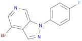 1H-Pyrazolo[3,4-c]pyridine, 4-bromo-1-(4-fluorophenyl)-