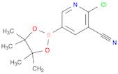 3-Pyridinecarbonitrile, 2-chloro-5-(4,4,5,5-tetramethyl-1,3,2-dioxaborolan-2-yl)-