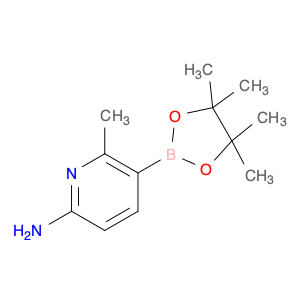 2-Pyridinamine, 6-methyl-5-(4,4,5,5-tetramethyl-1,3,2-dioxaborolan-2-yl)-