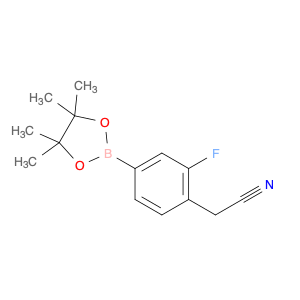 Benzeneacetonitrile, 2-fluoro-4-(4,4,5,5-tetramethyl-1,3,2-dioxaborolan-2-yl)-