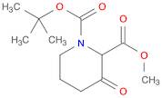 1,2-Piperidinedicarboxylic acid, 3-oxo-, 1-(1,1-dimethylethyl) 2-methyl ester