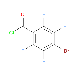 Benzoyl chloride, 4-bromo-2,3,5,6-tetrafluoro-