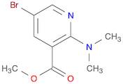 3-Pyridinecarboxylic acid, 5-bromo-2-(dimethylamino)-, methyl ester