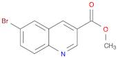 3-Quinolinecarboxylic acid, 6-broMo-, Methyl ester