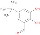 Benzaldehyde, 5-(1,1-dimethylethyl)-2,3-dihydroxy-