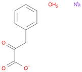 Benzenepropanoic acid, α-oxo-, sodium salt, hydrate (1:1:1)