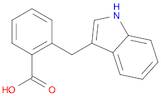 Benzoic acid, 2-(1H-indol-3-ylmethyl)-