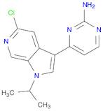 2-Pyrimidinamine, 4-[5-chloro-1-(1-methylethyl)-1H-pyrrolo[2,3-c]pyridin-3-yl]-