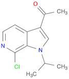 Ethanone, 1-[7-chloro-1-(1-methylethyl)-1H-pyrrolo[2,3-c]pyridin-3-yl]-