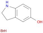 1H-Indol-5-ol, 2,3-dihydro-, hydrobromide (1:1)