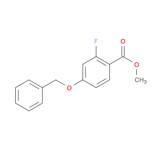 Benzoic acid, 2-fluoro-4-(phenylmethoxy)-, methyl ester