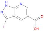 1H-Pyrazolo[3,4-b]pyridine-5-carboxylic acid, 3-iodo-