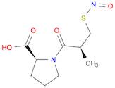 L-Proline, 1-[(2S)-2-methyl-3-(nitrosothio)-1-oxopropyl]-