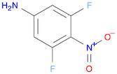 Benzenamine, 3,5-difluoro-4-nitro-