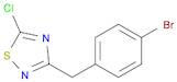 1,2,4-Thiadiazole, 3-[(4-bromophenyl)methyl]-5-chloro-