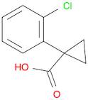 Cyclopropanecarboxylic acid, 1-(2-chlorophenyl)-