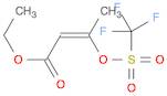 2-Butenoic acid, 3-[[(trifluoromethyl)sulfonyl]oxy]-, ethyl ester, (2Z)-