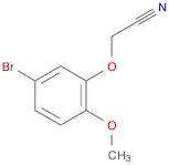 Acetonitrile, 2-(5-bromo-2-methoxyphenoxy)-