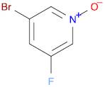 Pyridine, 3-bromo-5-fluoro-, 1-oxide