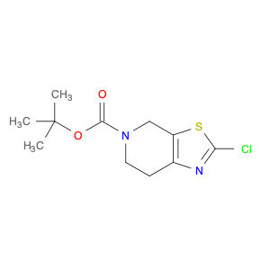 Thiazolo[5,4-c]pyridine-5(4H)-carboxylic acid, 2-chloro-6,7-dihydro-, 1,1-dimethylethyl ester