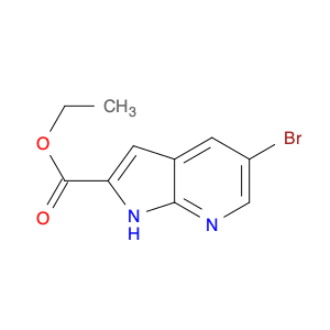 1H-Pyrrolo[2,3-b]pyridine-2-carboxylic acid, 5-bromo-, ethyl ester