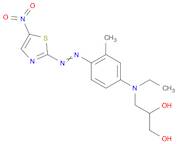 1,2-Propanediol, 3-[ethyl[3-methyl-4-[2-(5-nitro-2-thiazolyl)diazenyl]phenyl]amino]-