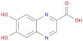 2-Quinoxalinecarboxylic acid, 6,7-dihydroxy-