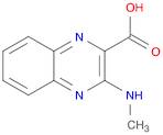 2-Quinoxalinecarboxylic acid, 3-(methylamino)-