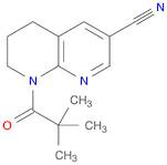 1,8-Naphthyridine-3-carbonitrile, 8-(2,2-dimethyl-1-oxopropyl)-5,6,7,8-tetrahydro-