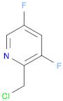 Pyridine, 2-(chloromethyl)-3,5-difluoro-