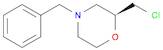 Morpholine, 2-(chloromethyl)-4-(phenylmethyl)-, (2S)-