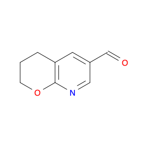 2H-Pyrano[2,3-b]pyridine-6-carboxaldehyde, 3,4-dihydro-