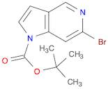 1H-Pyrrolo[3,2-c]pyridine-1-carboxylic acid, 6-bromo-, 1,1-dimethylethyl ester